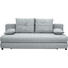 SCHLAFSOFA in Textil Hellblau - Schwarz/Hellblau, Design, Kunststoff/Textil (208/73-90/102cm) - Hom`in SCHLAFSOFA in Textil Hellblau - Schwarz/Hellblau, Design, Kunststoff/Textil (208/73-90/102cm) - Hom`in