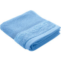 HANDTUCH BONITA Blau  - Blau, Natur, Textil (50/100cm) - Bio:Vio