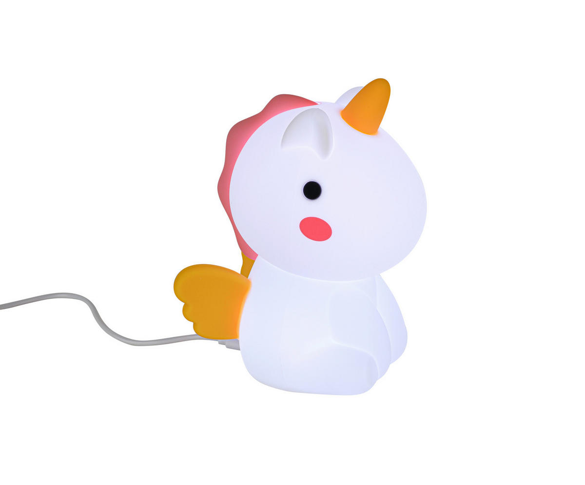 NOČNÍ SVĚTLO, 7,9/10,7/14 cm - bílá, Trend, plast (7,9/10,7/14cm) - Novel