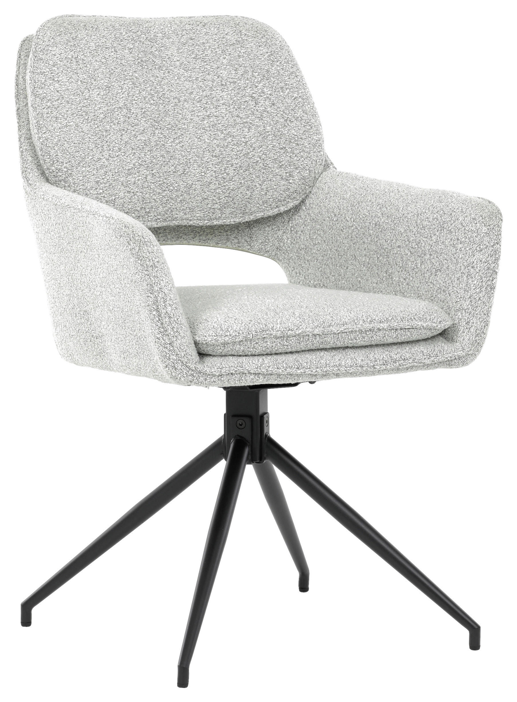STOLIČKA, 60/87/61 cm - cappuccino/béžová, Basics, kov/textil (60/87/61cm) - Voleo
