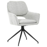 STOLIČKA, 60/87/61 cm - cappuccino/béžová, Basics, kov/textil (60/87/61cm) - Voleo
