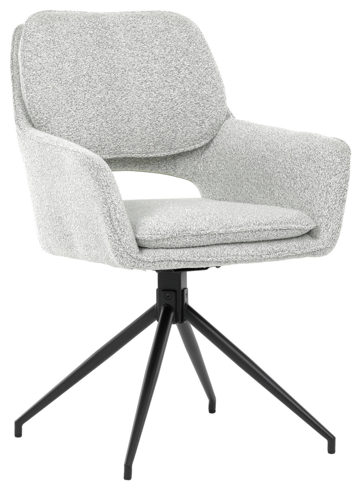 STOLIČKA, 60/87/61 cm - cappuccino/béžová, Basics, kov/textil (60/87/61cm) - Voleo