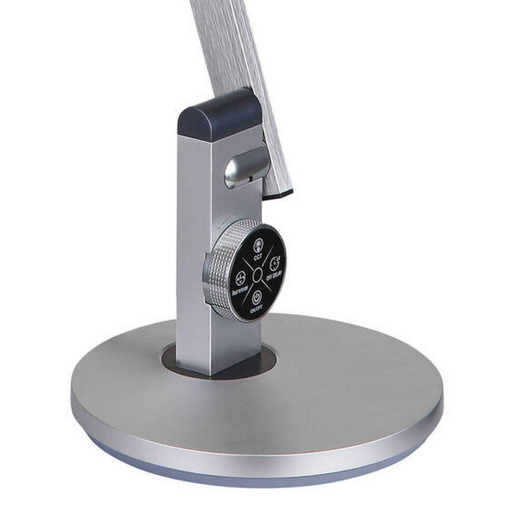 Thumbnail - Globo Led-Schreibtischleuchte, Opal, Silber, Metall, Kunststoff, G, 19x49.9x63.5 cm, 3-fach schaltbar, Farben fixierbar,...