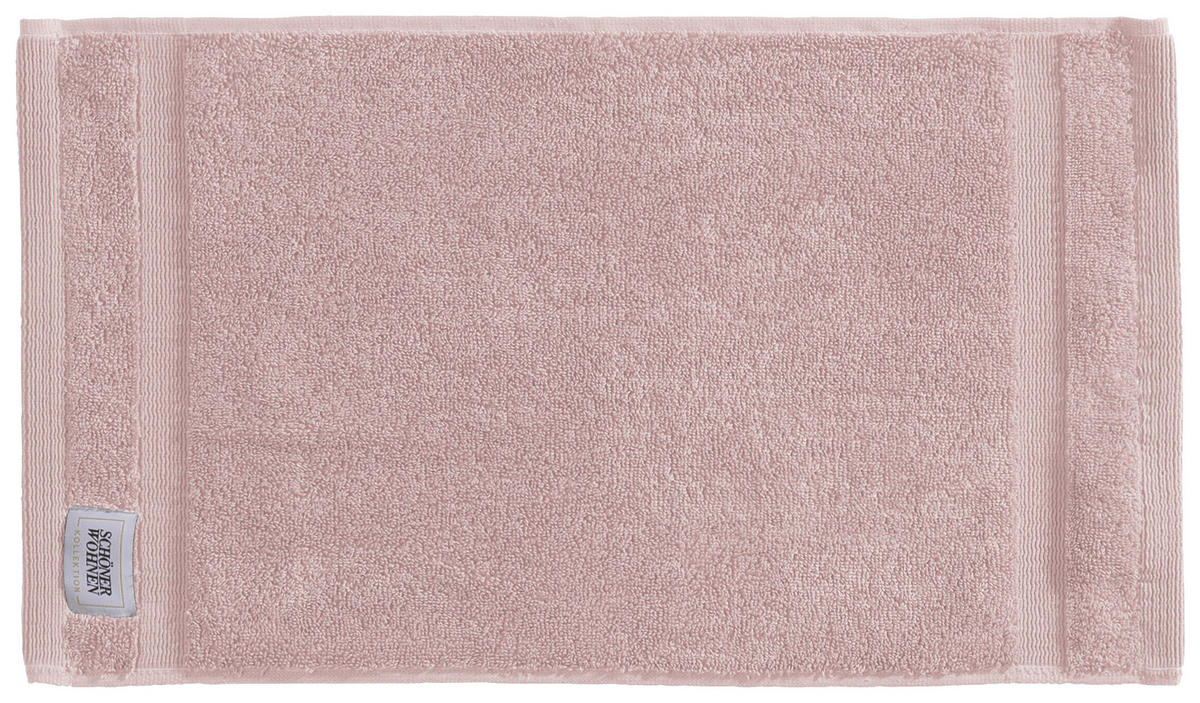 FROTTIERSET SW-Cuddly Altrosa 6-teilig  - Altrosa, Basics, Textil - Schöner Wohnen