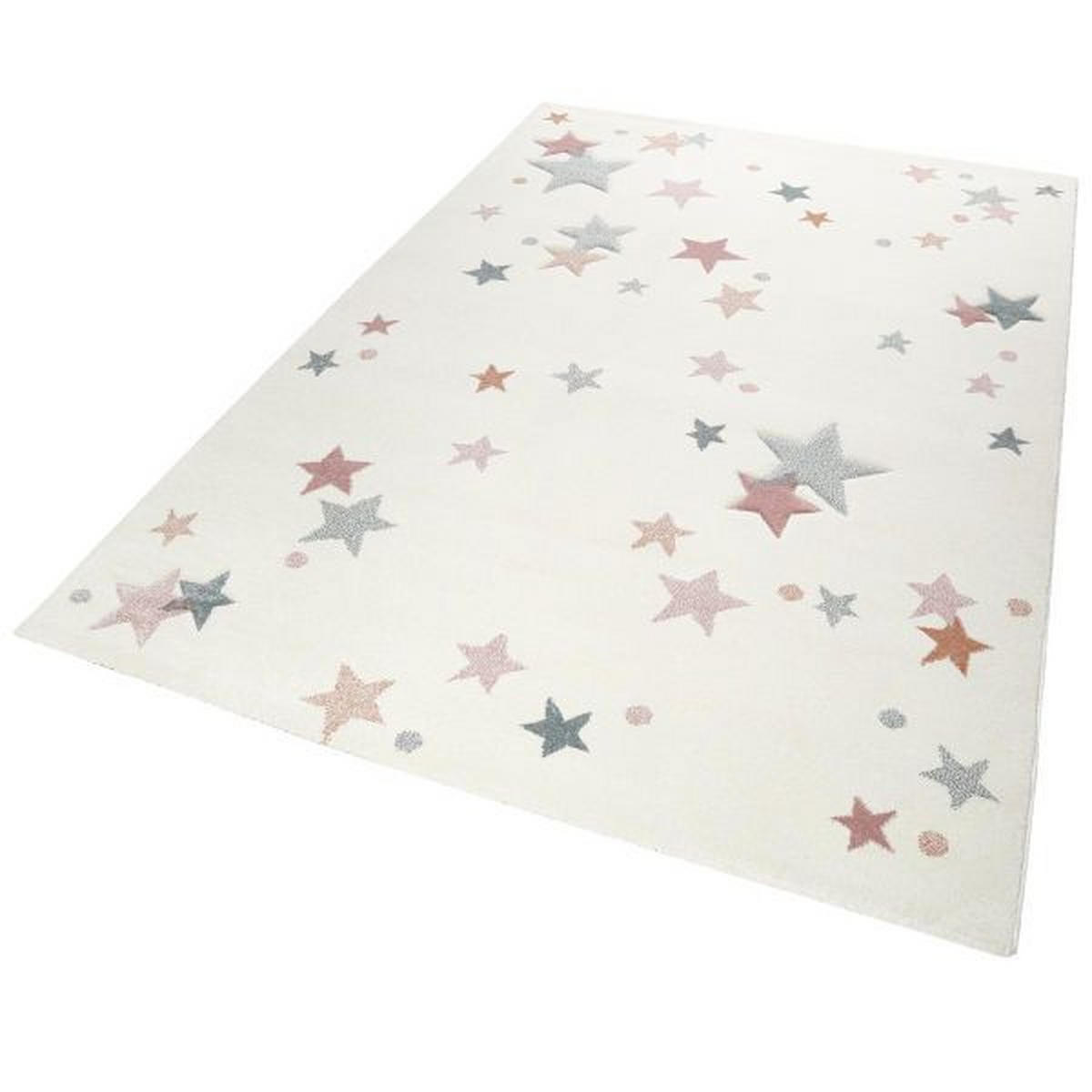 KINDERTEPPICH 80/150 cm Jonne  - Hellrosa/Weiß, Trend, Textil (80/150cm) - Esprit