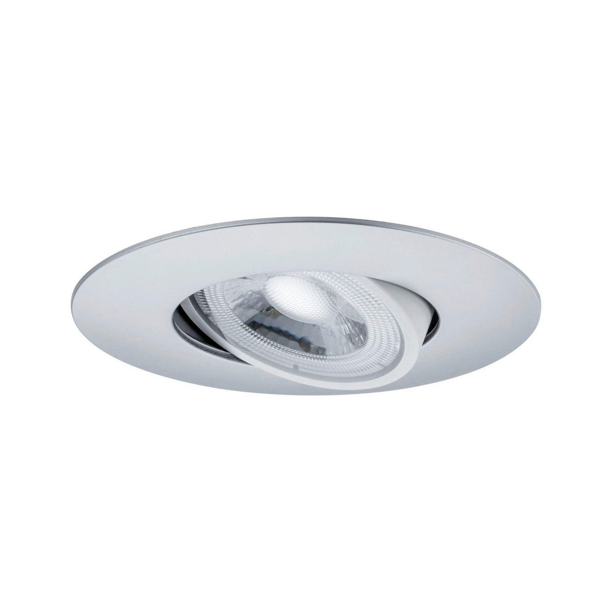 LED-DECKENLEUCHTE 8,2 cm  - Chromfarben, Basics, Kunststoff (8,2cm) - Paulmann