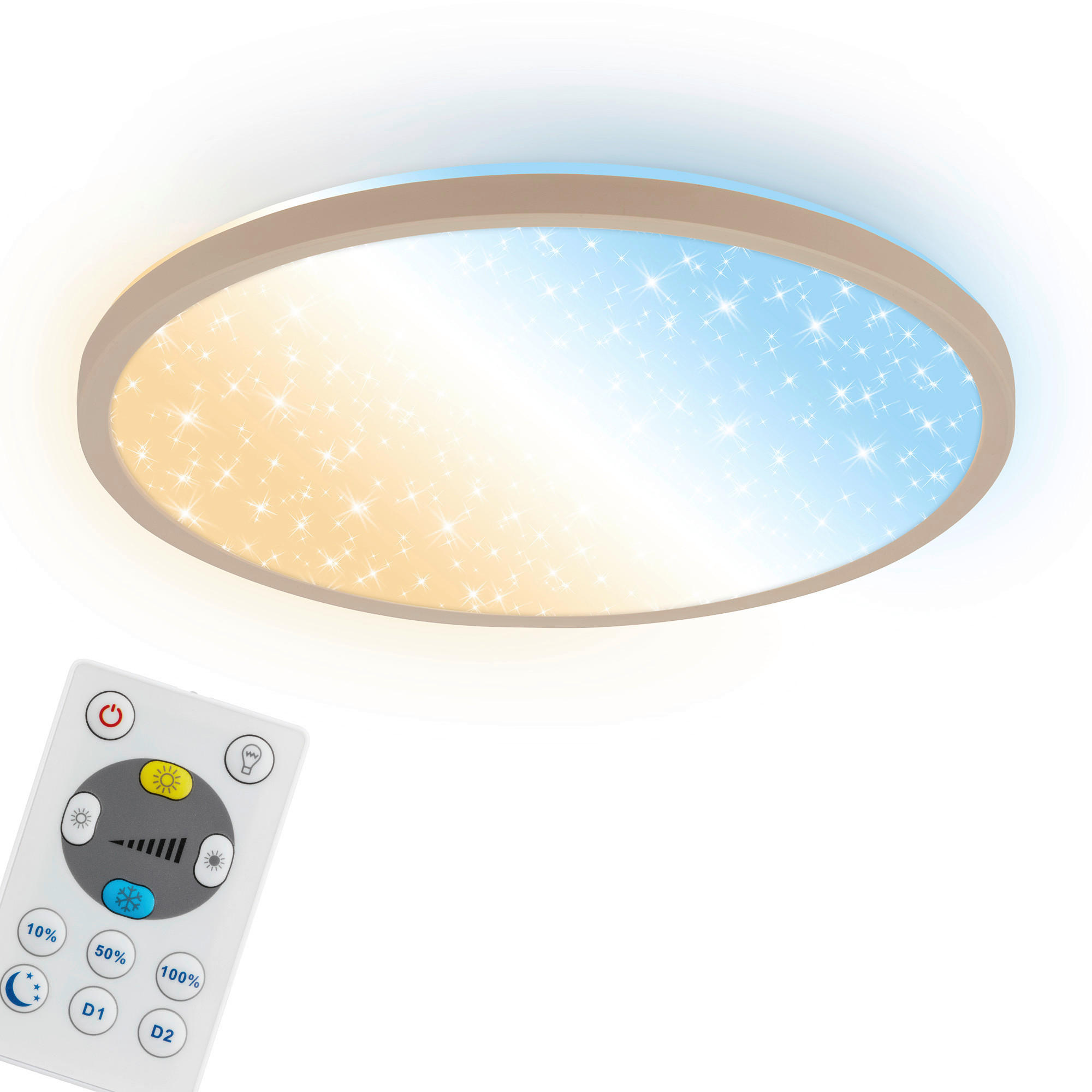 LED-PANEEL Slim 29,3/4,0 cm   - Beige, MODERN, Kunststoff (29,3/4,0cm)