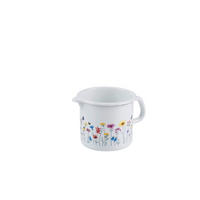 SCHNABELTOPF Flora 1 l  - Weiß, LIFESTYLE, Metall (12cm) - Riess
