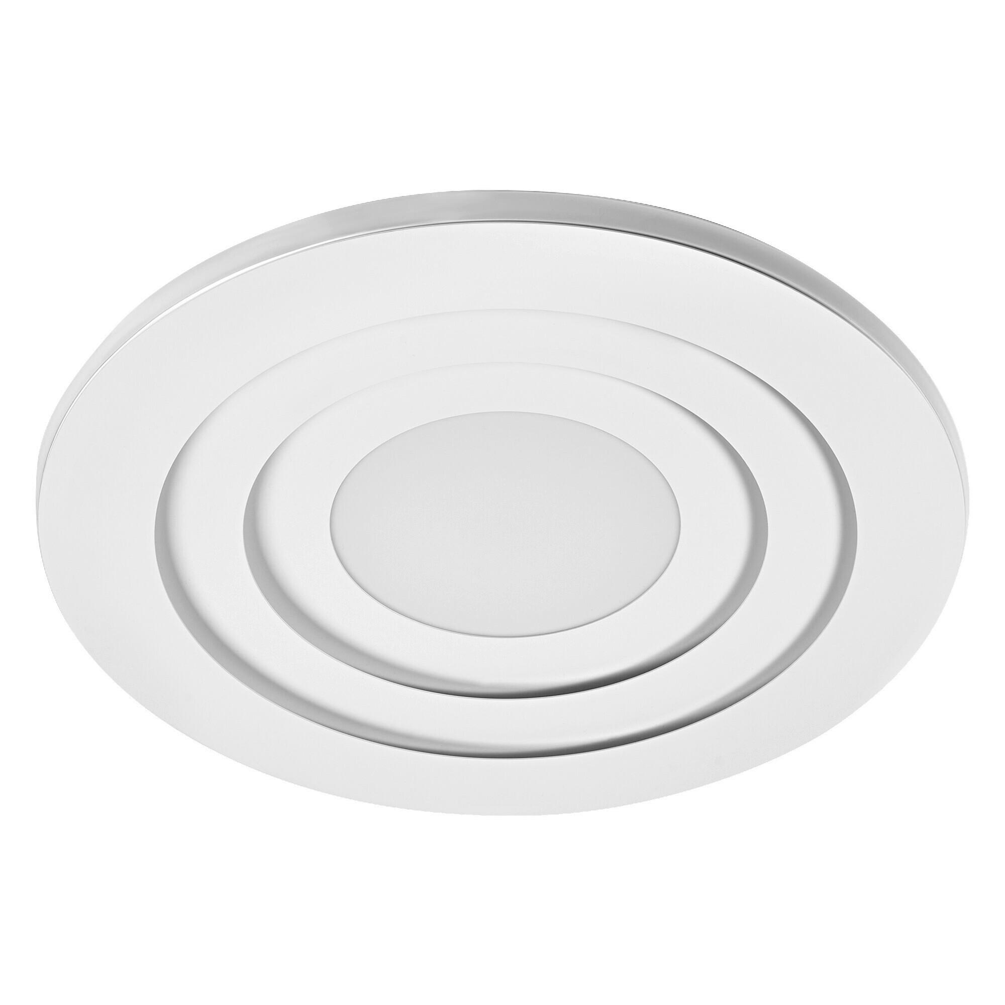 LED-DECKENLEUCHTE Orbis Spiral Main and Side Light 50,5/6 cm   - Weiß, Design, Metall (50,5/6cm) - Ledvance