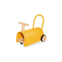 LAUFLERNWAGEN - Dunkelgelb, Basics, Holz (L 47 cm/B 31 cm/H 45 cmcm) - Pinolino