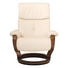 RELAXSESSEL in Leder Creme - Buchefarben/Creme, Design, Leder/Holz (79/106/83cm) - Himolla RELAXSESSEL in Leder Creme - Buchefarben/Creme, Design, Leder/Holz (79/106/83cm) - Himolla