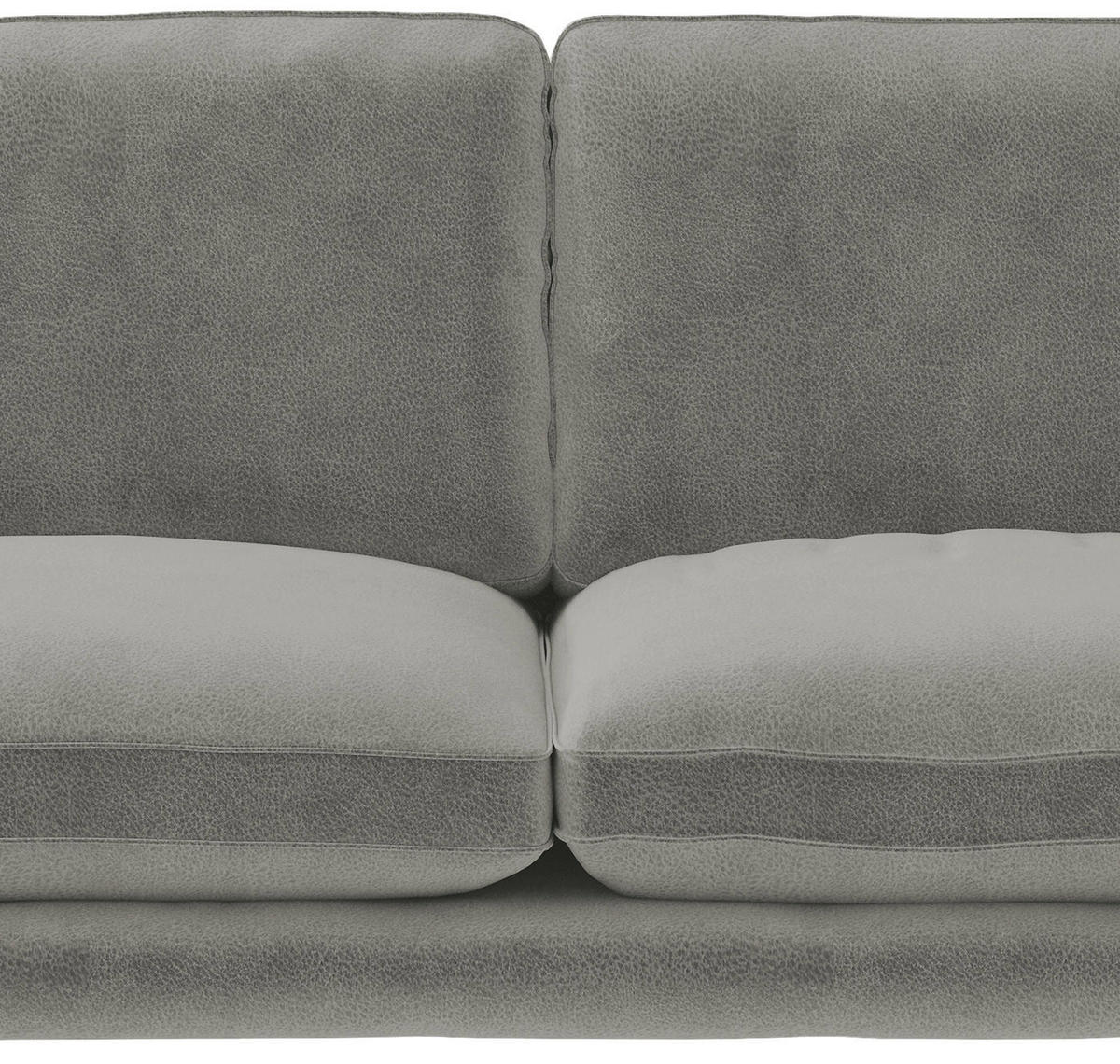ECKSOFA in Flachgewebe Grau  - Champagner/Schwarz, Design, Textil/Metall (202/250cm) - Livetastic