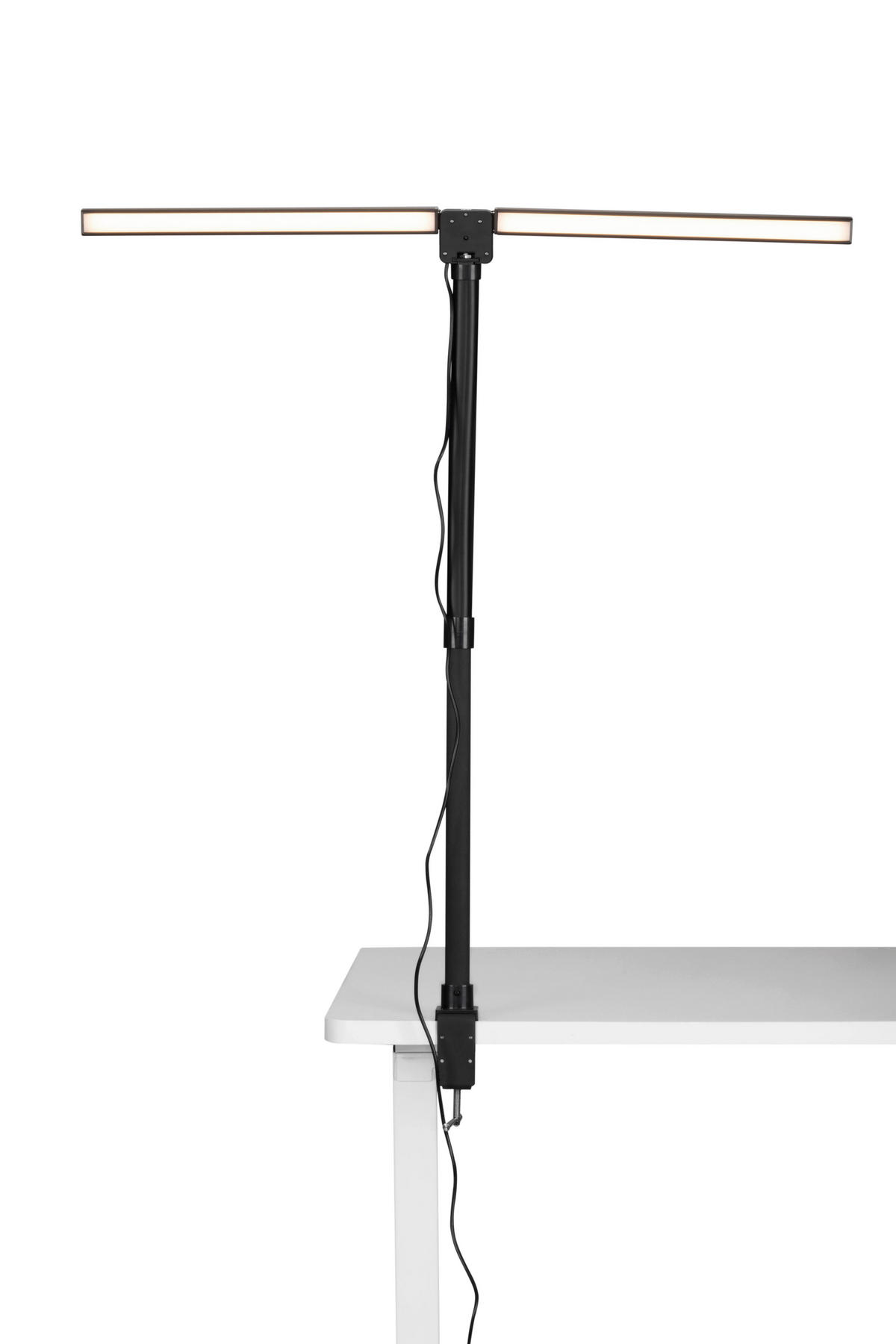 LED CSIPTETŐS LÁMPA - fekete, Basics, műanyag/fém (80/35/71,5cm) - Novel