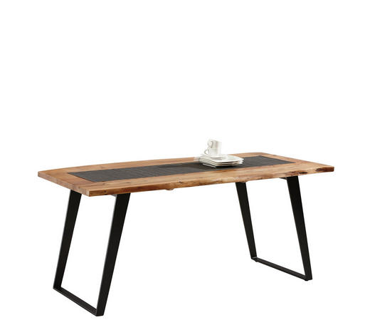 Italienischer Design Esstisch Rimini Holz Und Beton Online