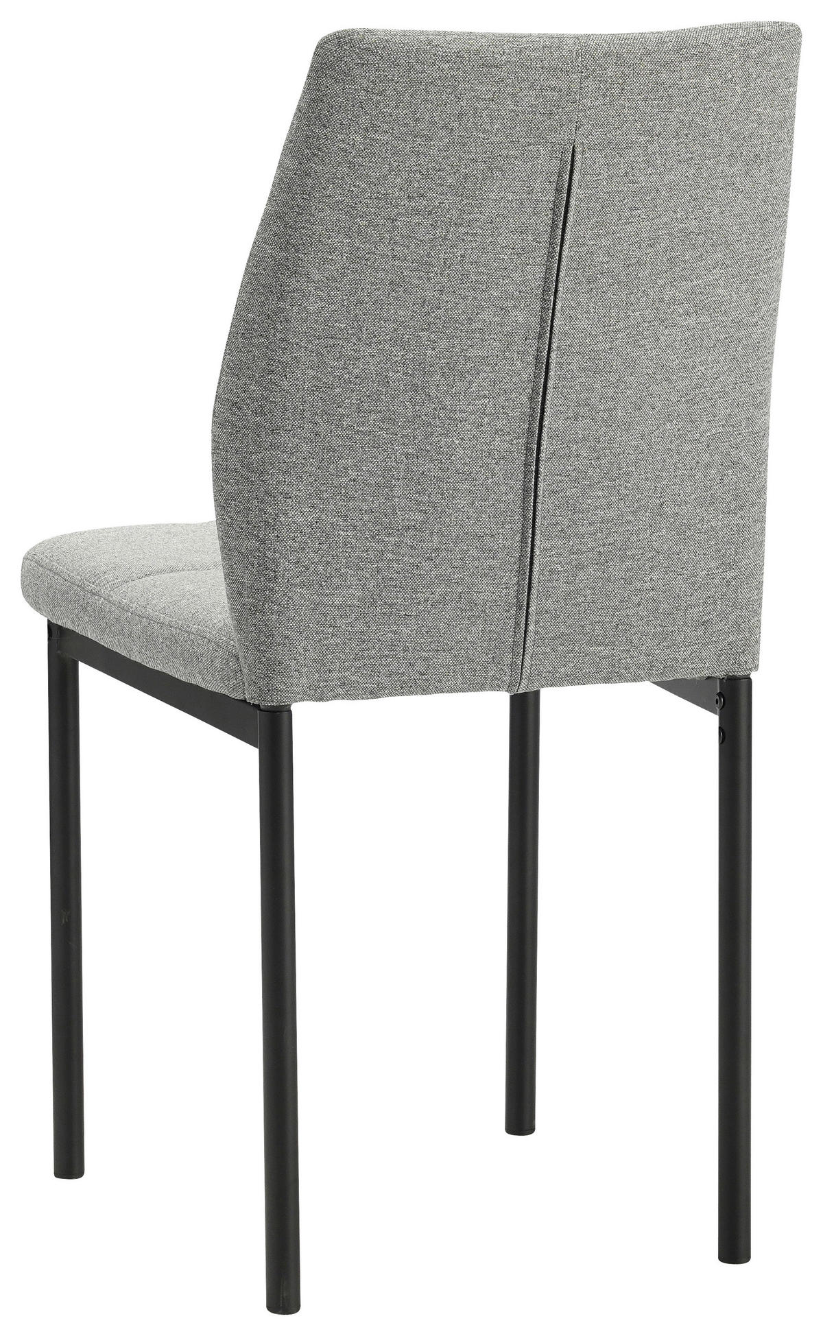ŽIDLE, šedá - šedá/černá, Moderní, kov/textil (44/90/56cm) - Carryhome