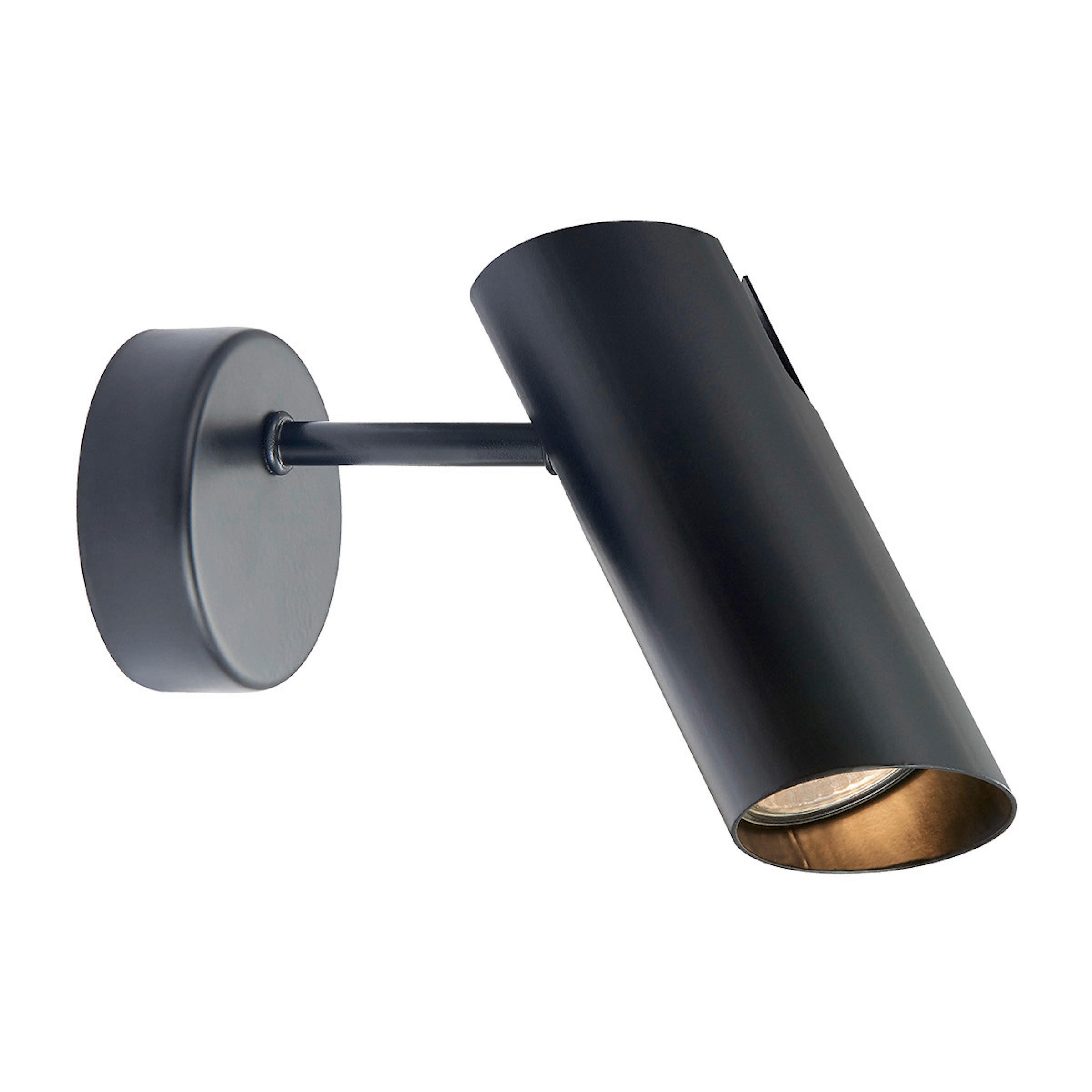 WANDLEUCHTE Futuro 9/20/20.5 cm  - Schwarz, Design, Metall (9/20/20.5cm)