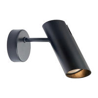 WANDLEUCHTE Futuro 9/20/20.5 cm  - Schwarz, Design, Metall (9/20/20.5cm)