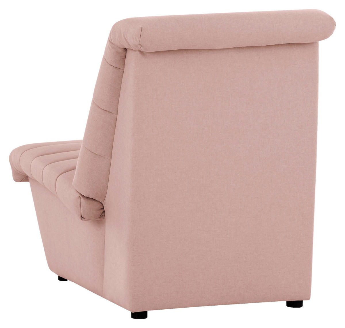 SESSEL Webstoff Rosa    - Schwarz/Rosa, Design, Kunststoff/Textil (72/92/103cm) - LOOKS by W.Joop