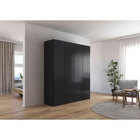 FALTTÜRENSCHRANK 181/210/54 cm 2-türig Dunkelgrau  - Dunkelgrau, Holzwerkstoff (181/210/54cm) - Rauch Möbel