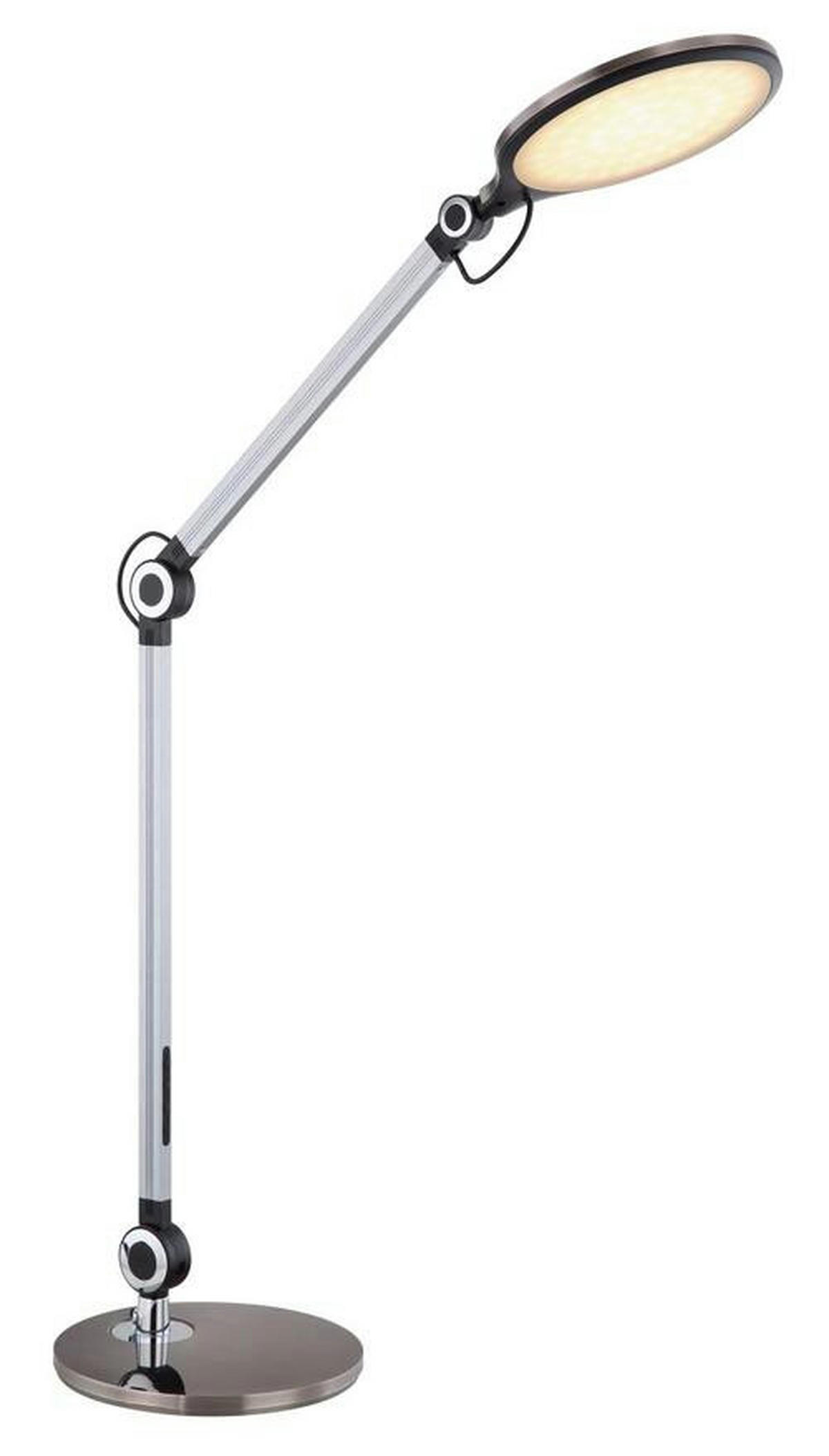LED-SCHREIBTISCHLEUCHTE - Schwarz, Design, Kunststoff/Metall (55,7/20/103,5cm) - Globo