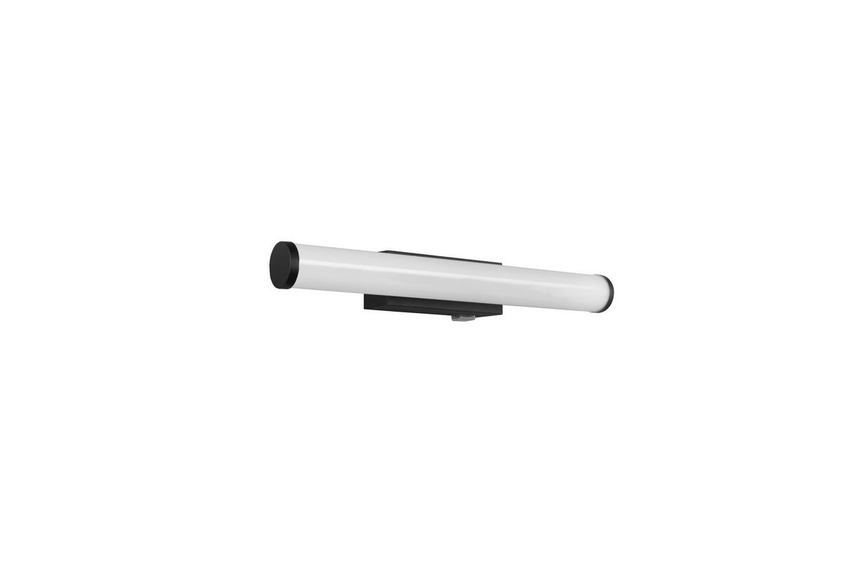 BADEZIMMER-WANDLEUCHTE Mattimo 40/5,5 cm   - Schwarz/Weiß, Basics, Kunststoff/Metall (40/5,5cm) - Trio Leuchten