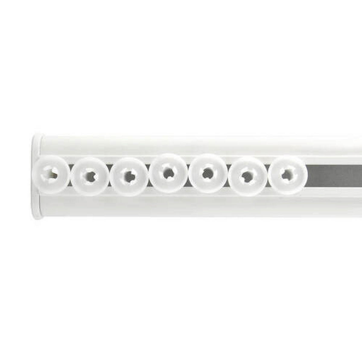 DUSCHVORHANGSTANGE SURPRISE 125-210 cm  - Weiß, Basics, Metall (125-210cm) - Spirella