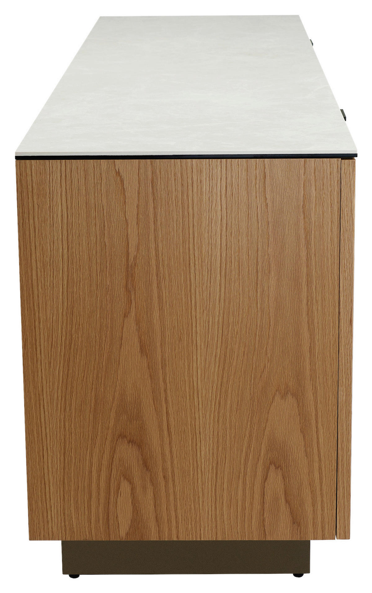 SIDEBOARD  200/77/50 cm  - Eichefarben/Beige, Design, Glas/Keramik (200/77/50cm) - Dieter Knoll