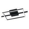 LED-DECKENLEUCHTE 40/20/6,5 cm   - Schwarz/Weiß, Basics, Kunststoff/Metall (40/20/6,5cm)