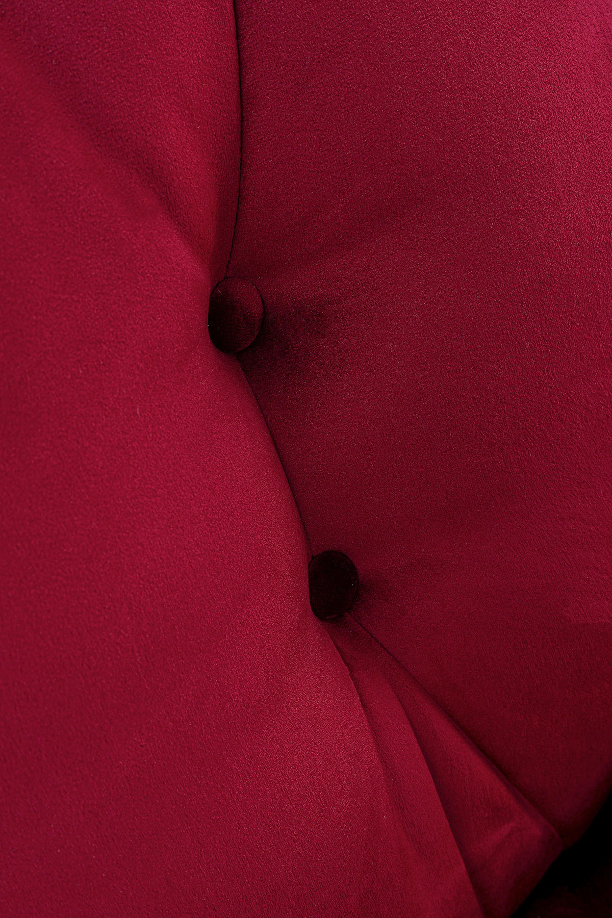 DESIGNSESSEL in Samt Chromfarben, Dunkelrot  - Chromfarben/Dunkelrot, Design, Textil/Metall (79/65/56cm) - Kare-Design