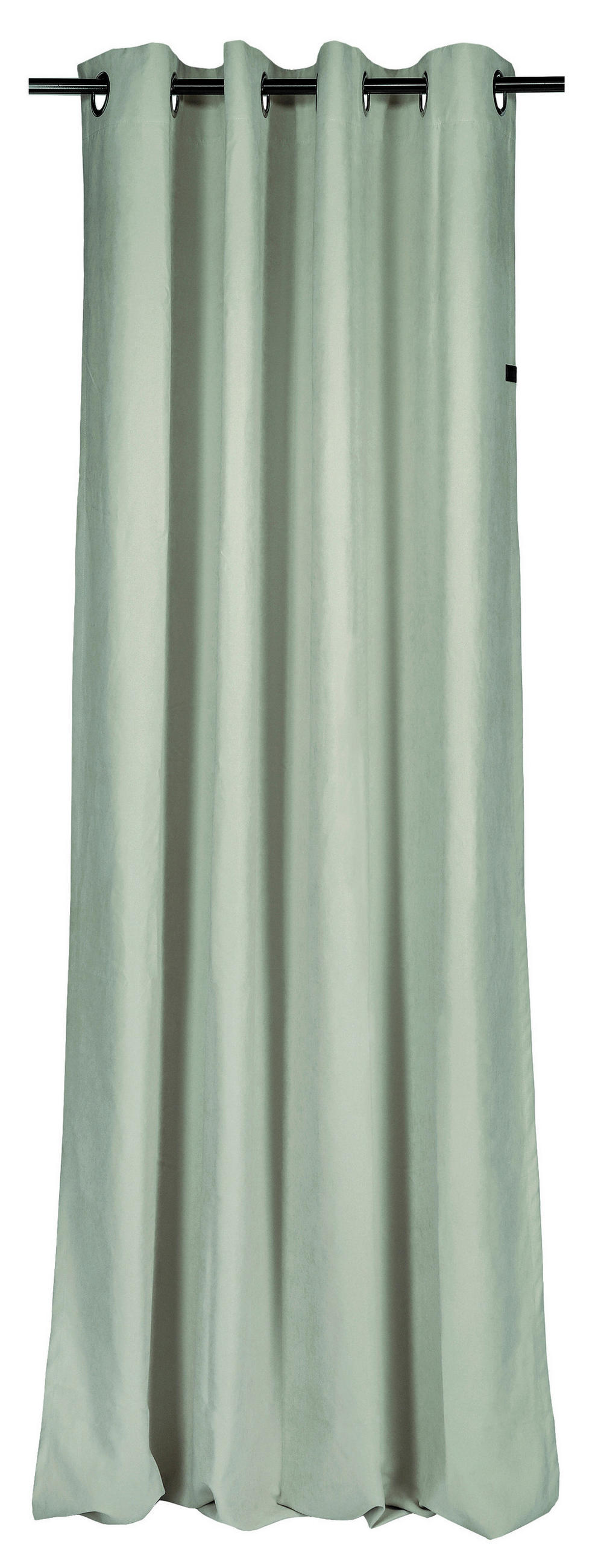 ÖSENSCHAL SW-Peachy blickdicht 130/250 cm   - Jadegrün/Salbeigrün, Basics, Textil (130/250cm) - Schöner Wohnen
