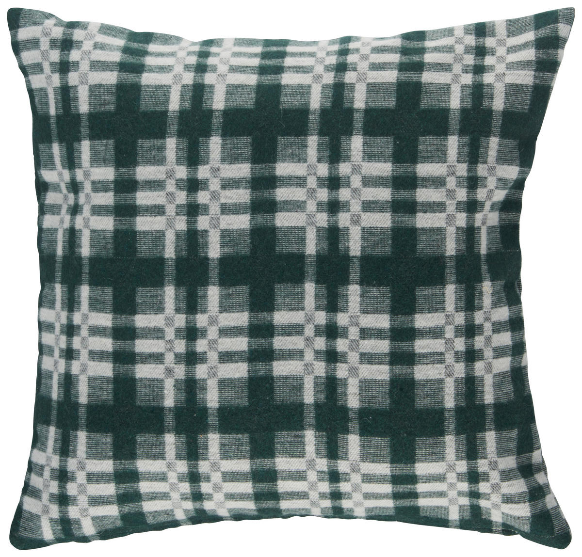 KISSENHÜLLE 50/50 cm  - Creme/Grün, Basics, Textil (50/50cm) - Esposa