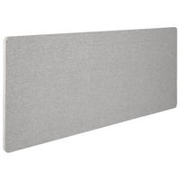 TRENNWAND Metall, Kunststoff, Textil Hellgrau  - Hellgrau, Basics, Kunststoff/Textil (160/62/2cm) - MID.YOU