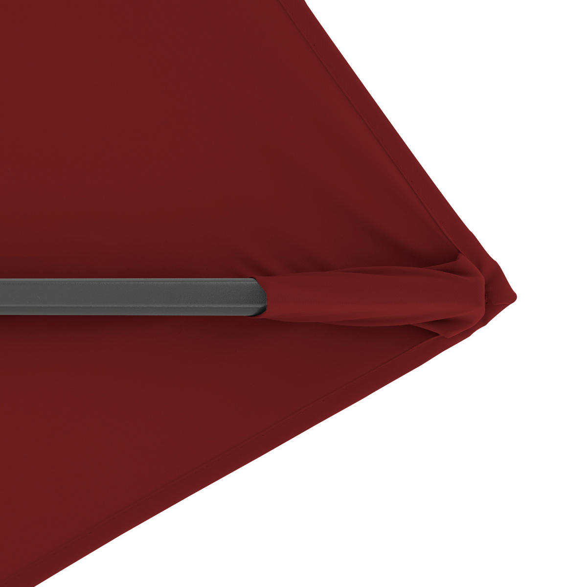 AMPELSCHIRM Bordeaux  - Bordeaux/Schwarz, Basics, Textil/Metall (310/210cm) - Doppler