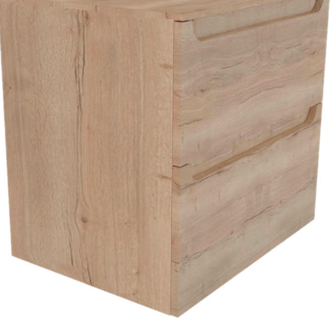 DONJI ELEMENT  boje hrasta  - boje hrasta, Basics, drvo (60/46/57,5cm)