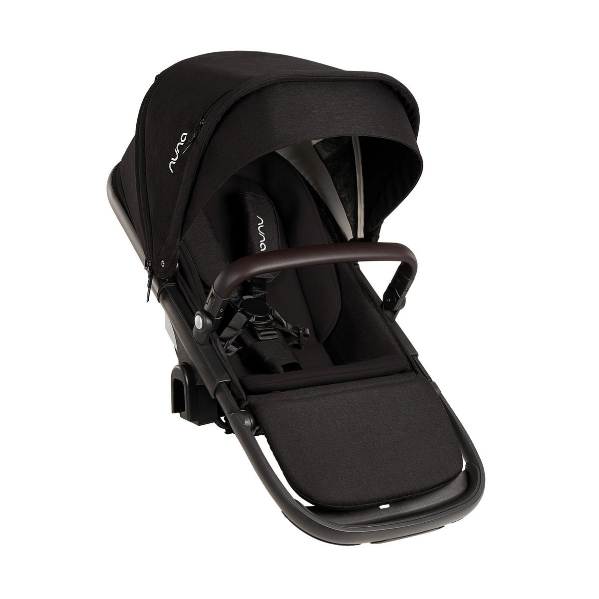 GESCHWISTERWAGEN DEMI NEXT  - Schwarz, Basics, Textil/Metall (98/62/112cm) - Nuna