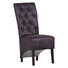 STUHL Lederlook Schwarz - Dunkelbraun/Schwarz, Trend, Holz/Textil (50/109/71cm) - Ambia Home STUHL Lederlook Schwarz - Dunkelbraun/Schwarz, Trend, Holz/Textil (50/109/71cm) - Ambia Home