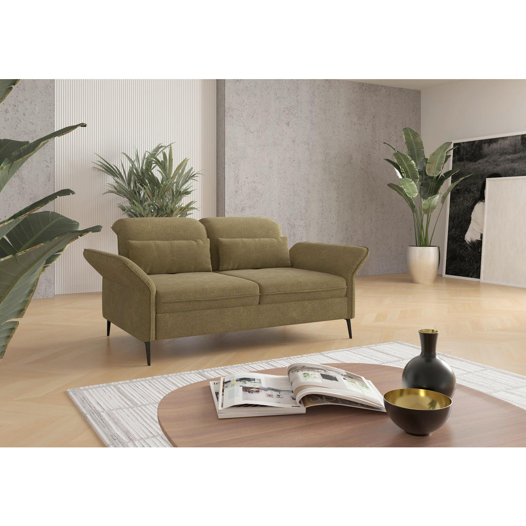 Sit & More 2,5-MIESTNA POHOVKA, textil, olivovozelená