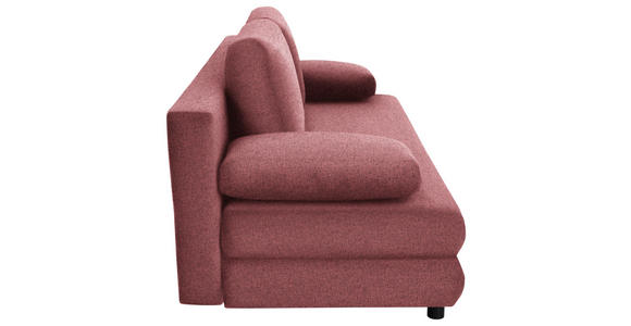 SCHLAFSOFA Taras  mit Stoffauswahl Webstoff Altrosa  - Schwarz/Altrosa, Design, Kunststoff/Textil (197/77/81cm) - Xora