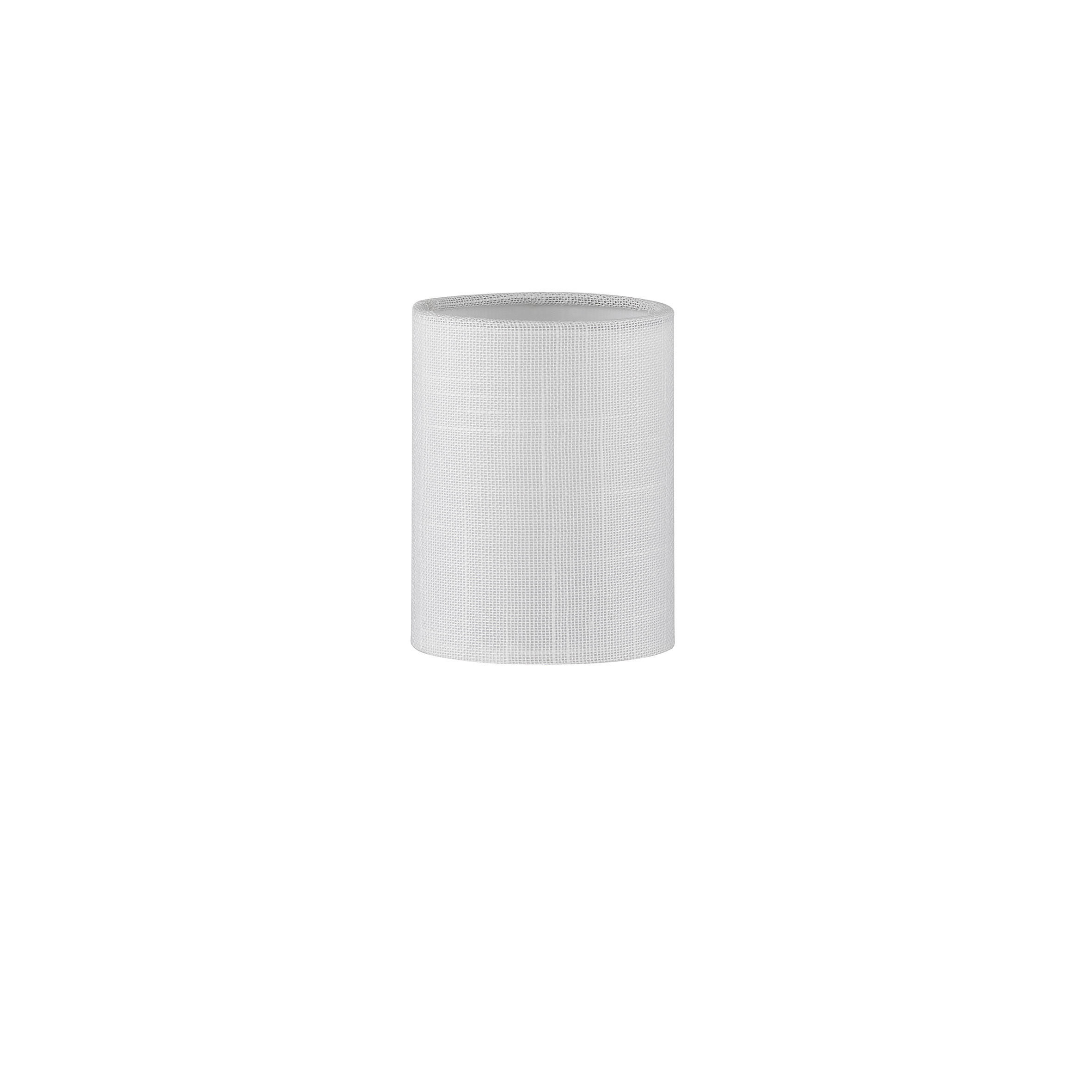 LEUCHTENSCHIRM - Weiss, Basics, Textil (8,5/11cm) - Fischer & Honsel
