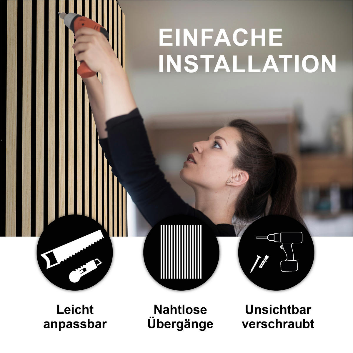 AKUSTIKPANEEL Economico Eichefarben {item.attr('912-5560),[ ]}120/38/1,65 cm  - Eichefarben, Basics, Holzwerkstoff/Kunststoff (120/38/1,65cm)