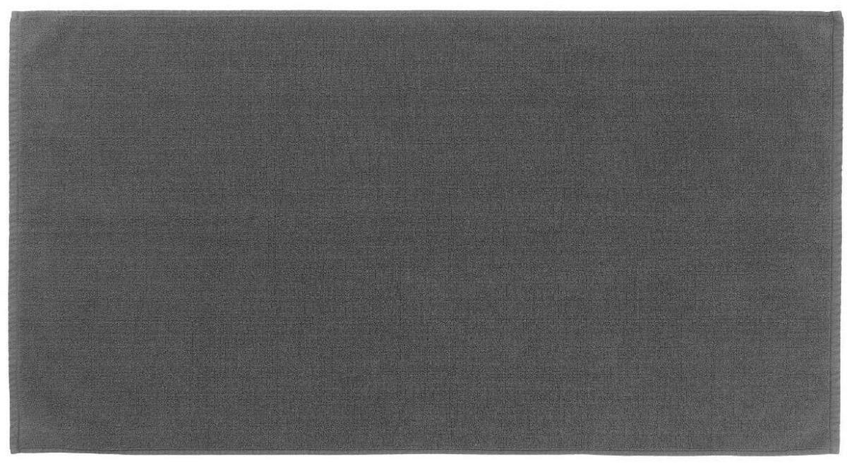KUPATILSKA PROSTIRKA PIANA  tamnosiva 50/100 cm  - tamnosiva, Osnovno, tekstil (50/100cm) - Blomus