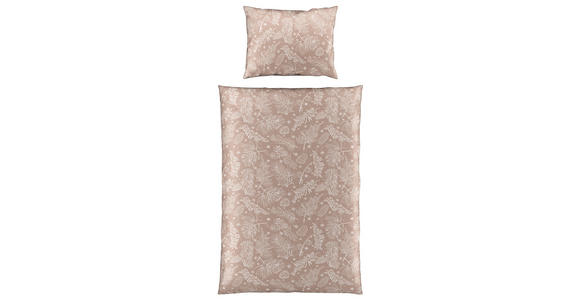 BETTWÄSCHE 140/200 cm - Beige, Basics, Textil (140/200cm) - Novel