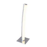 LED-TISCHLEUCHTE   - Chromfarben, Basics, Kunststoff/Metall (50cm) - Näve