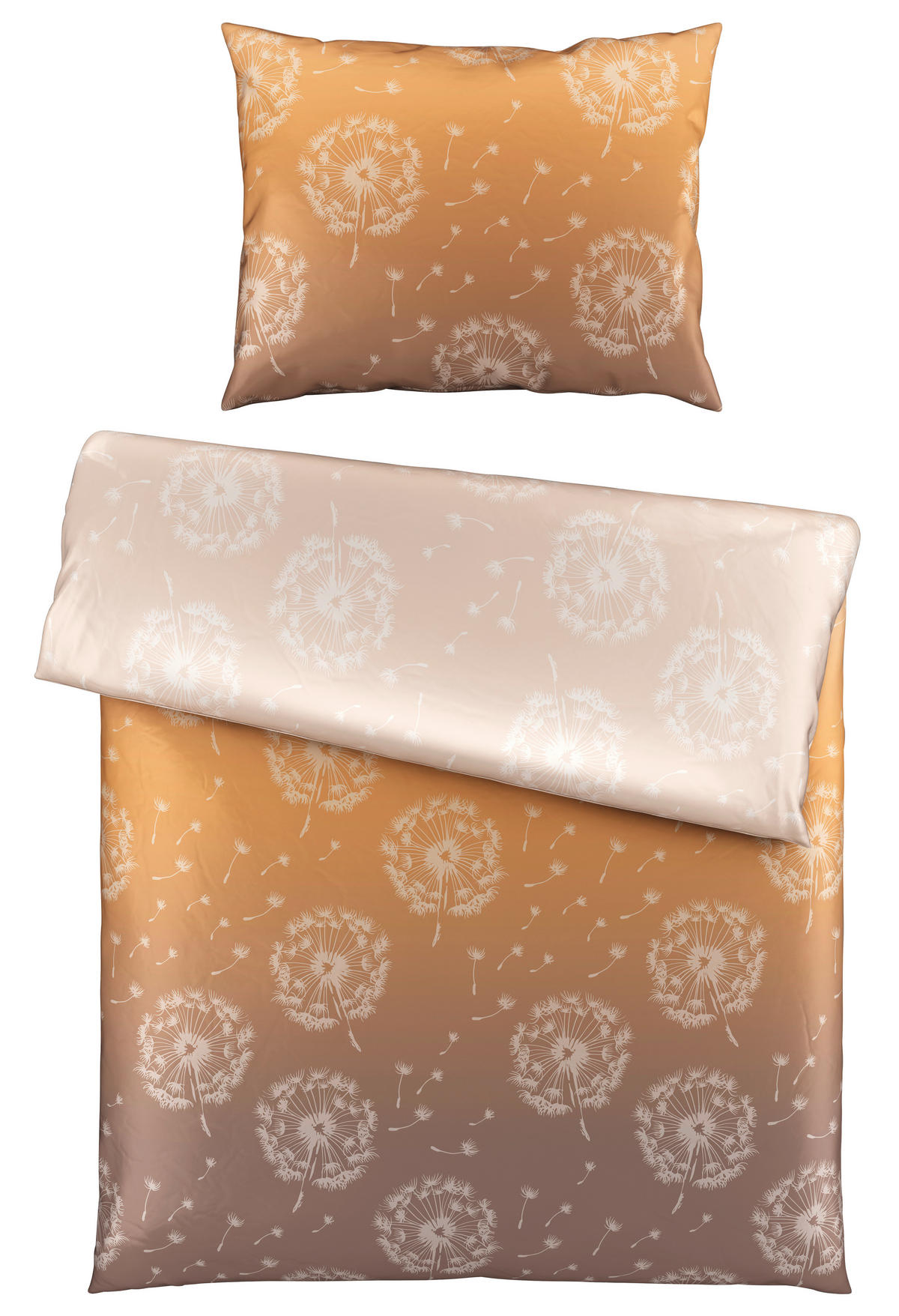 POSTELJNINA EMILIA 140/200 cm saten naravne barve  - naravne barve, Konvencionalno, tekstil (140/200cm) - Bio:Vio