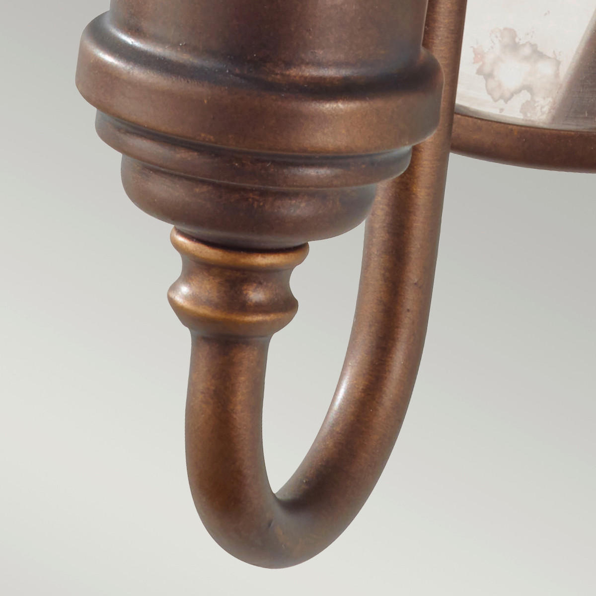 WANDLEUCHTE Elstead Urbanrwl 19.7/24.8/15.3 cm   - Bronzefarben, KONVENTIONELL, Metall (19.7/24.8/15.3cm) - Elstead Lighting