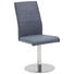 STUHL in Metall, Textil Grau, Edelstahlfarben - Edelstahlfarben/Grau, Design, Textil/Metall (44/98/65cm) - Novel STUHL in Metall, Textil Grau, Edelstahlfarben - Edelstahlfarben/Grau, Design, Textil/Metall (44/98/65cm) - Novel