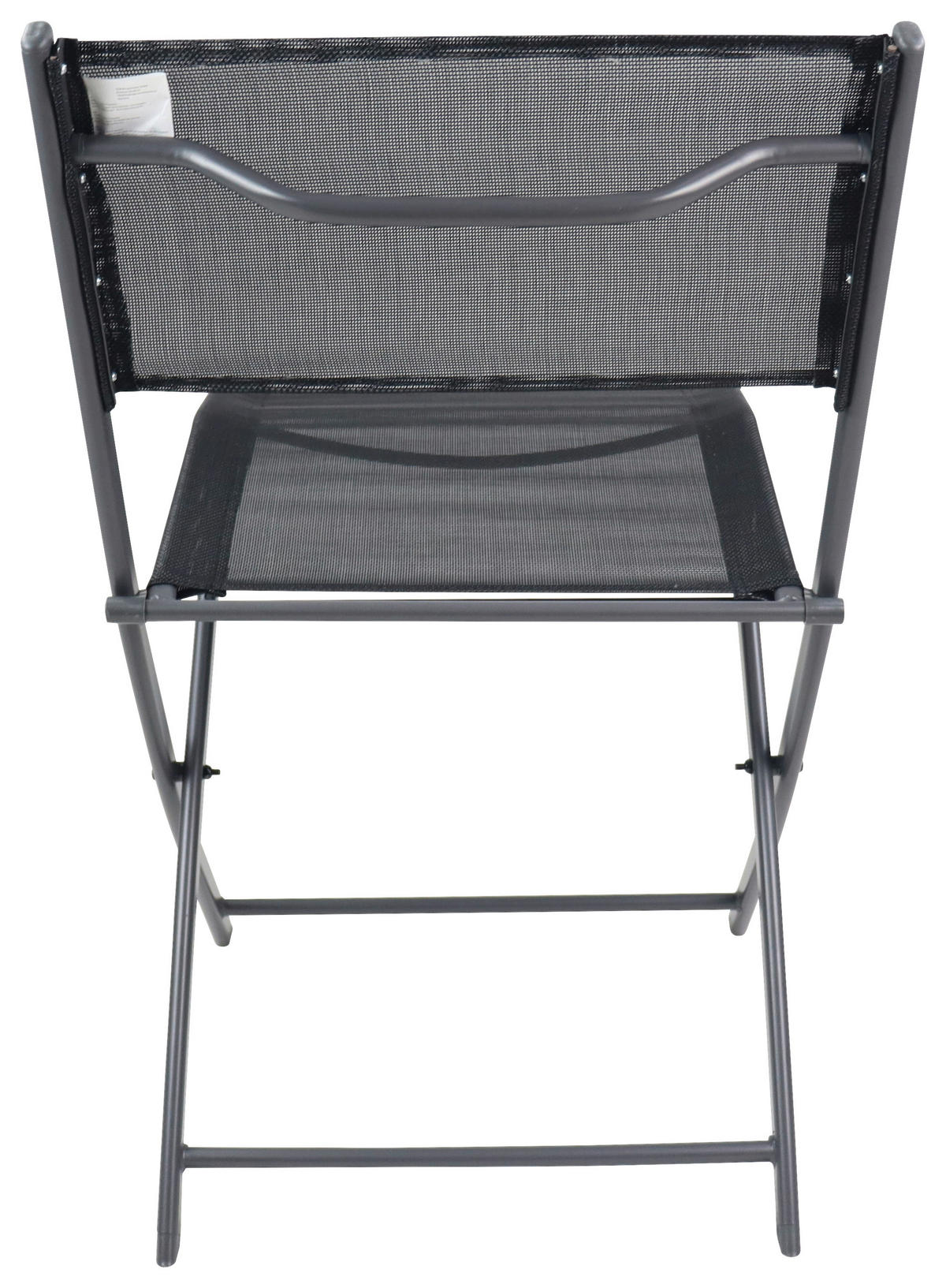 GARTENSTUHL-SET Stahl Schwarz  - Schwarz, MODERN, Textil/Metall (45/79/46cm) - Ambia Garden