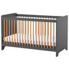 GITTERBETT Leaf 70/140 cm  - Graphitfarben, MODERN, Holz/Holzwerkstoff (70/140cm) - MID.YOU