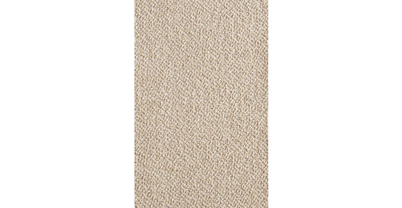 ARMLEHNSTUHL  Sitzfläche 360° drehbar, automatische Rückholfunktion Leinenoptik  - Sandfarben/Schwarz, Design, Textil/Metall (62/85/64cm) - Novel