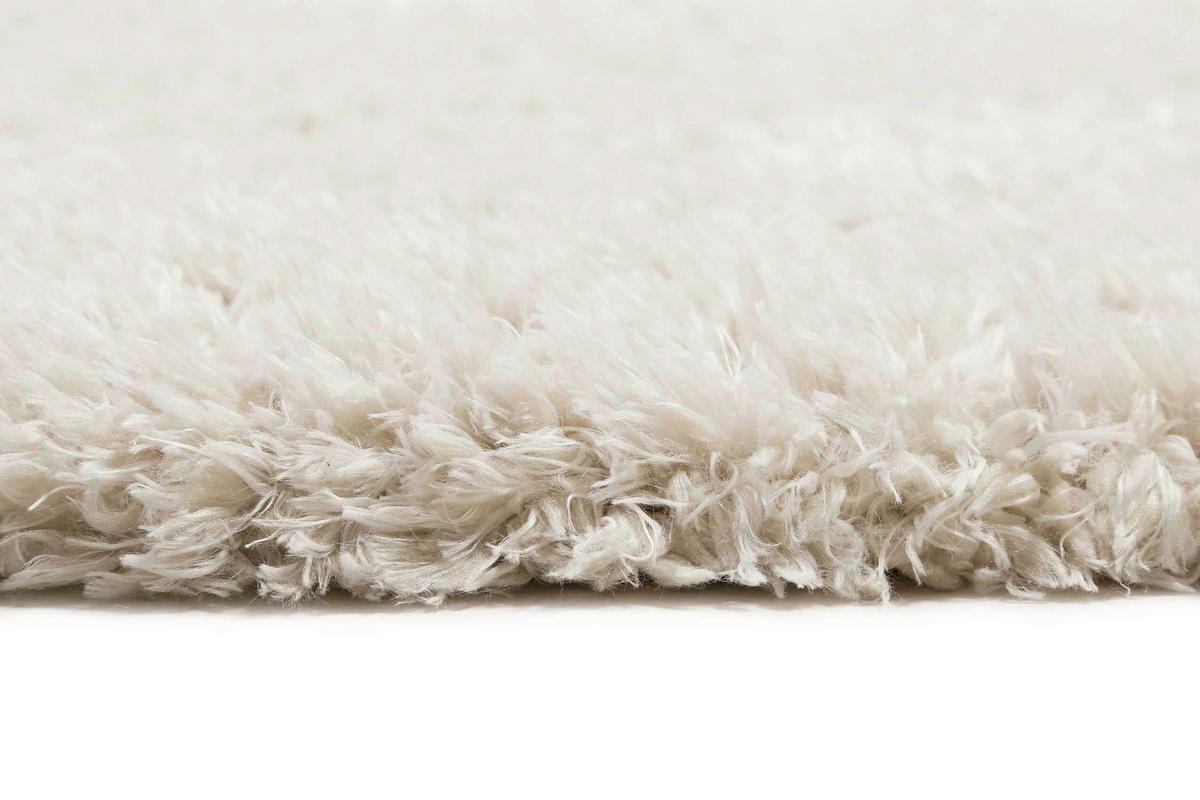 HOCHFLORTEPPICH 120 cm Matteo Beige rund  - Beige, KONVENTIONELL, Textil (120cm) - WECON HOME